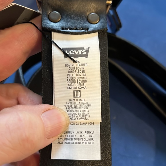 NWT Levi’s black belt - Picture 9 of 9